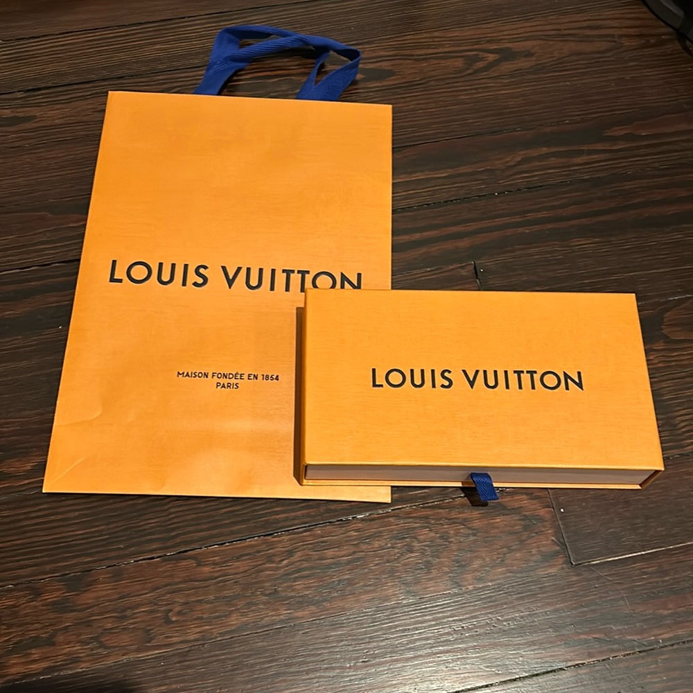 Louis Vuitton small bag and box